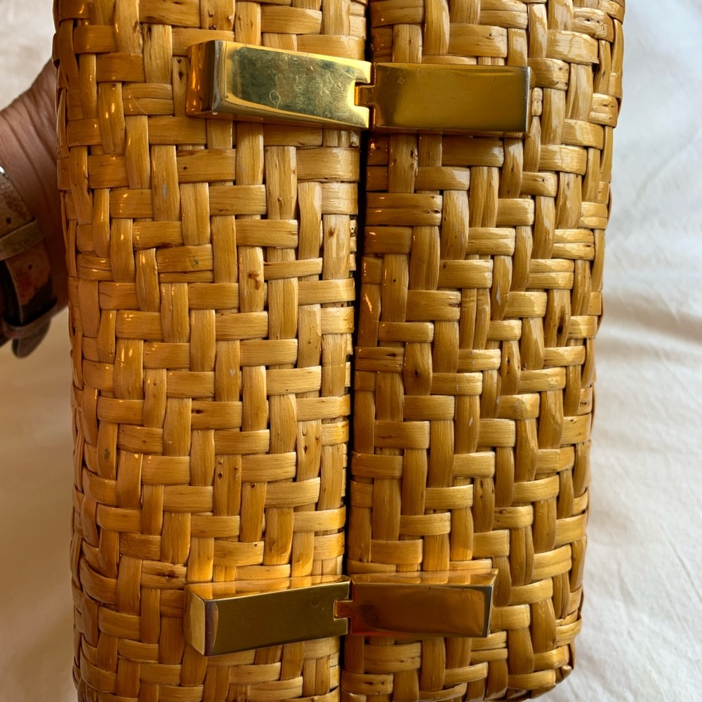 Vintage 1960s Extremely Rare Koret Straw Purse - Picture 5 of 15